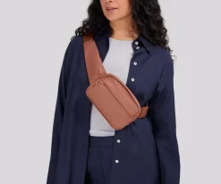 Featherlight Sling Bag in Clay Pink