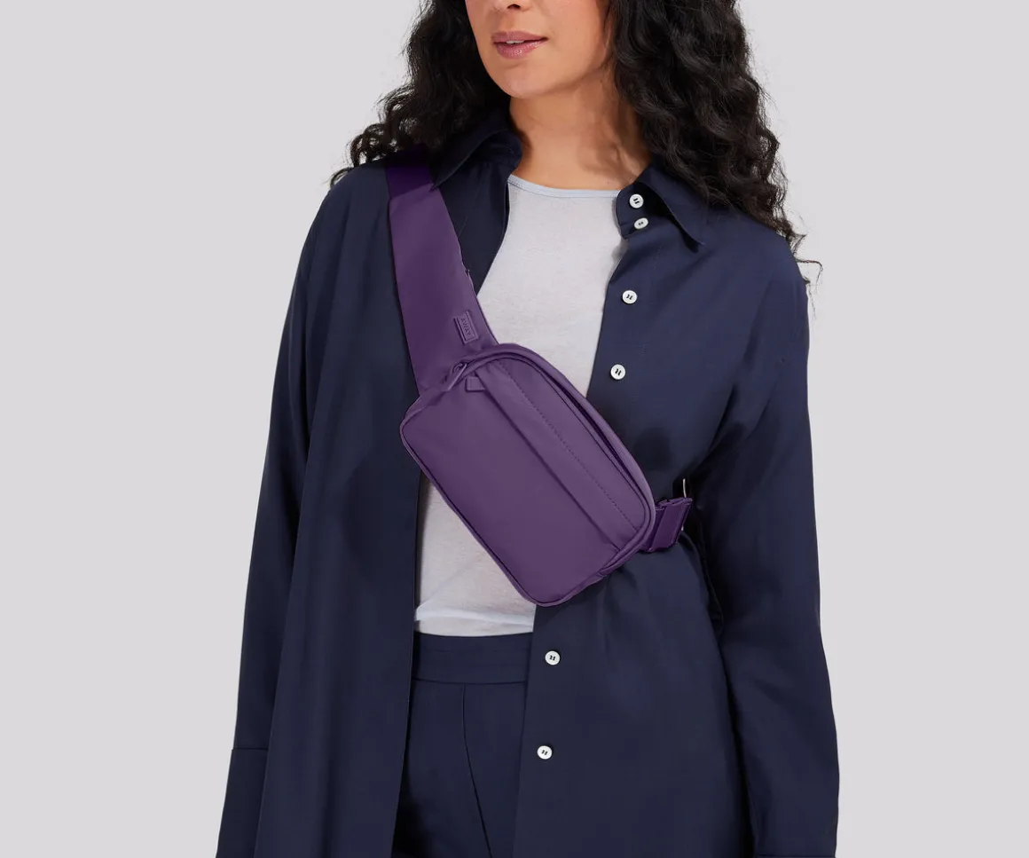 Featherlight Sling Bag in Misty Purple