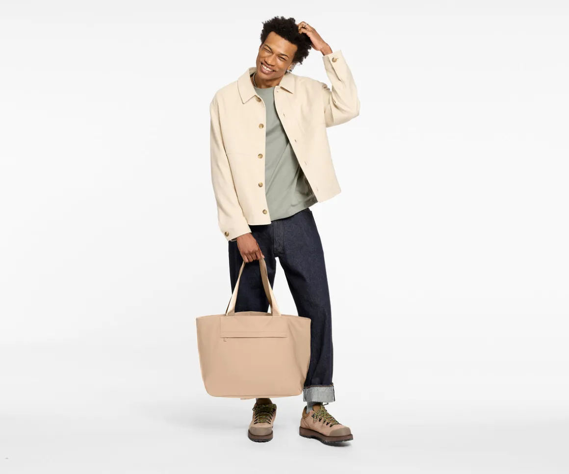 Featherlight Tote in Camel Brown