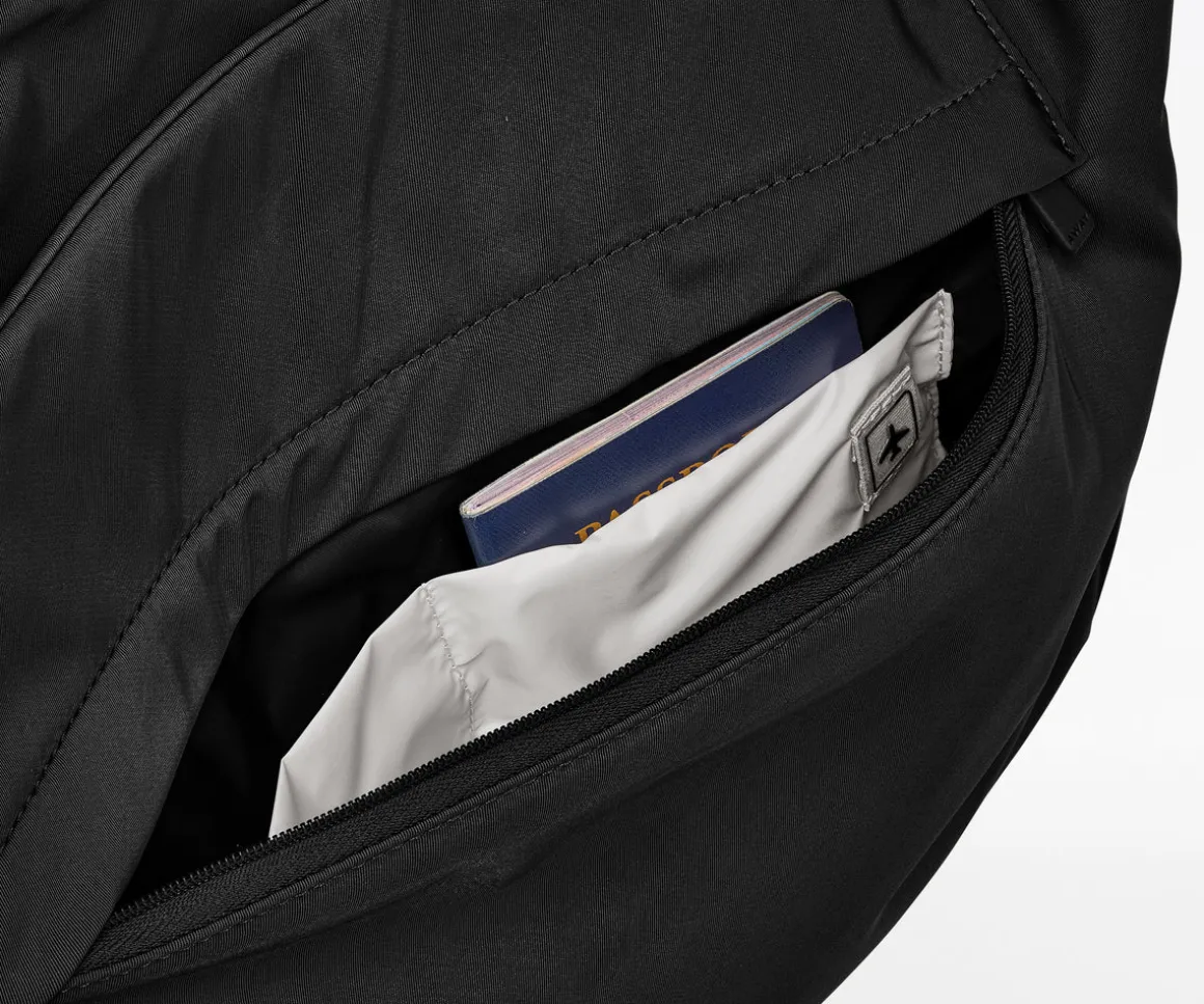Featherlight Tote in My Baggage (Jet Black)