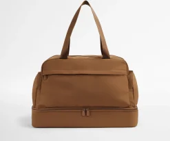 Featherlight Weekender in Amaro Brown