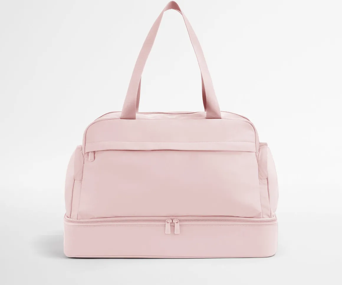 Featherlight Weekender in Blush Pink