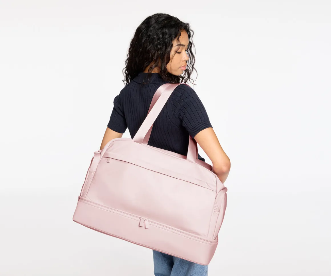 Featherlight Weekender in Blush Pink