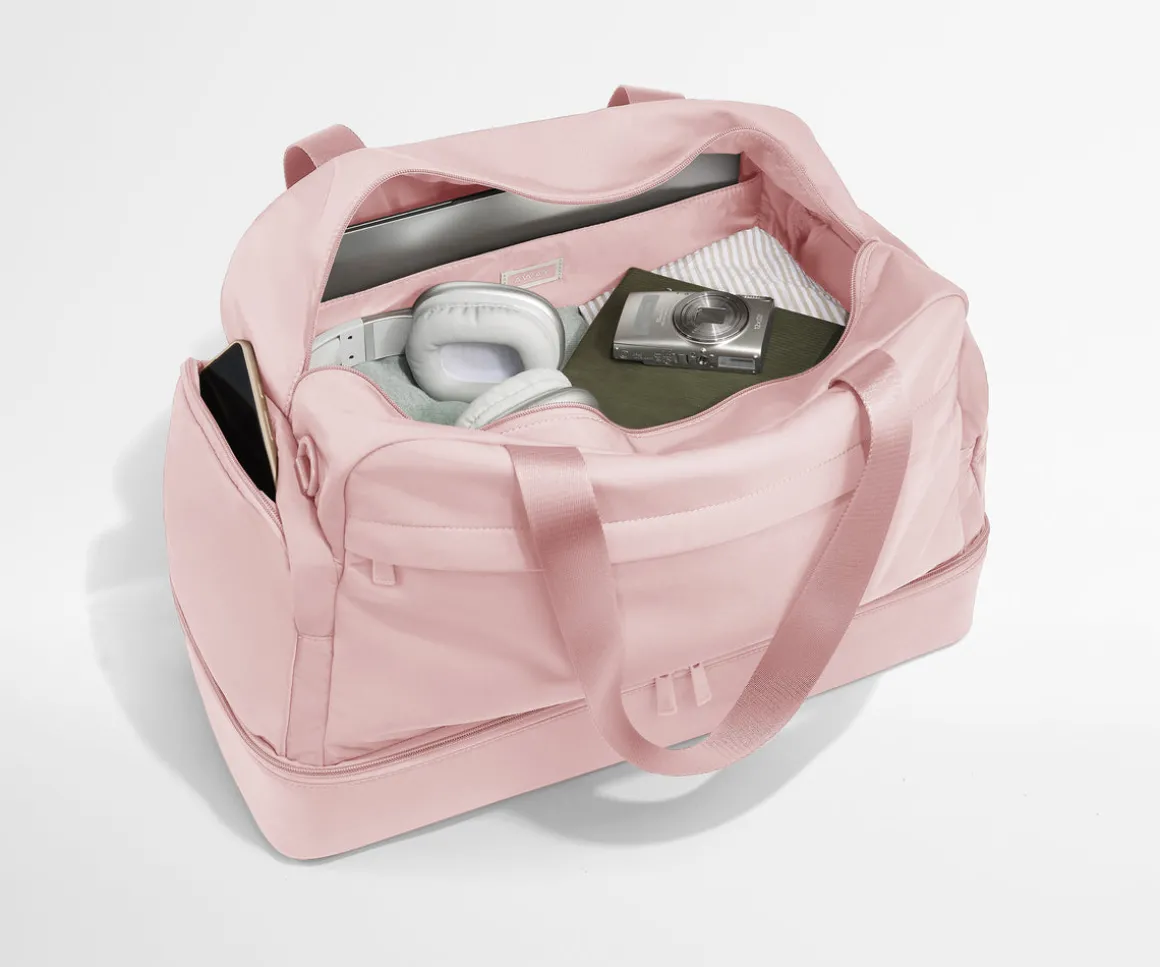 Featherlight Weekender in Blush Pink