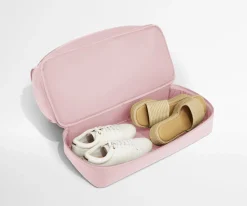 Featherlight Weekender in Blush Pink
