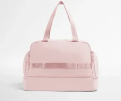 Featherlight Weekender in Blush Pink
