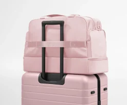 Featherlight Weekender in Blush Pink