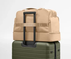 Featherlight Weekender in Camel Brown