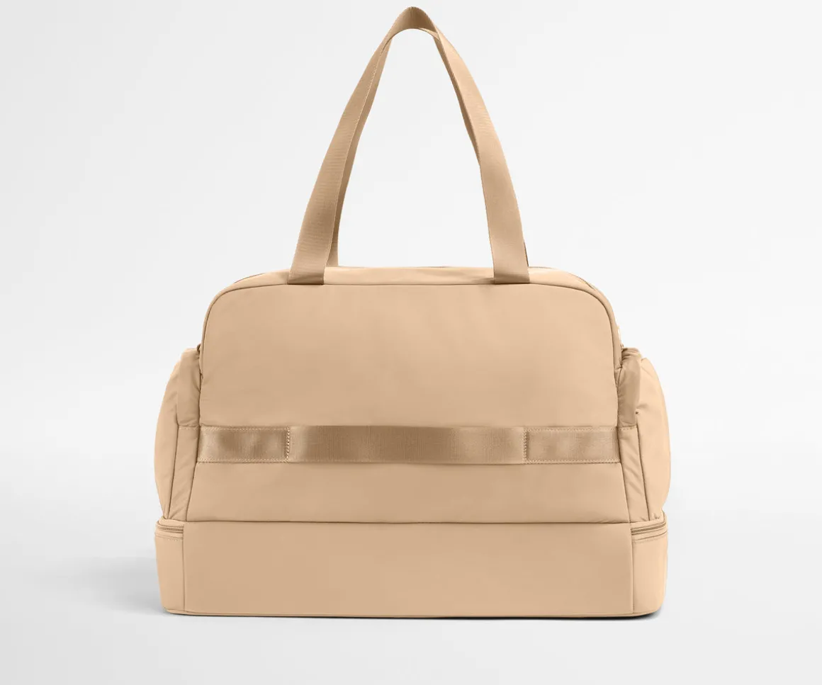 Featherlight Weekender in Camel Brown