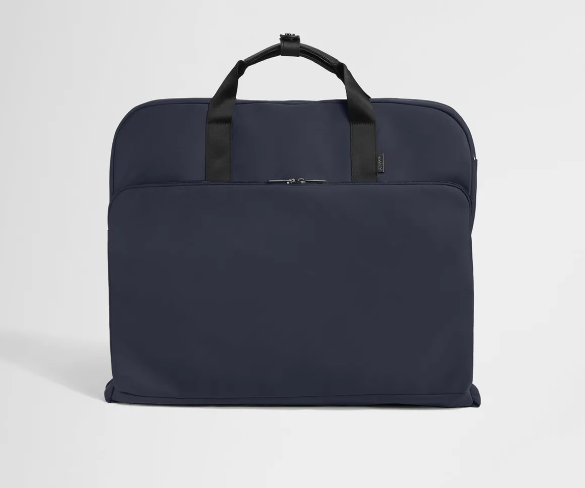 Garment Bag in Navy Blue