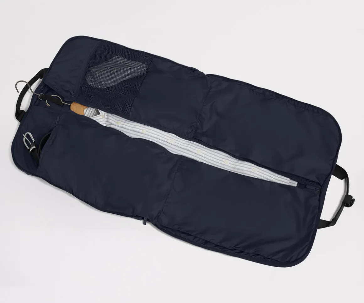 Garment Bag in Navy Blue