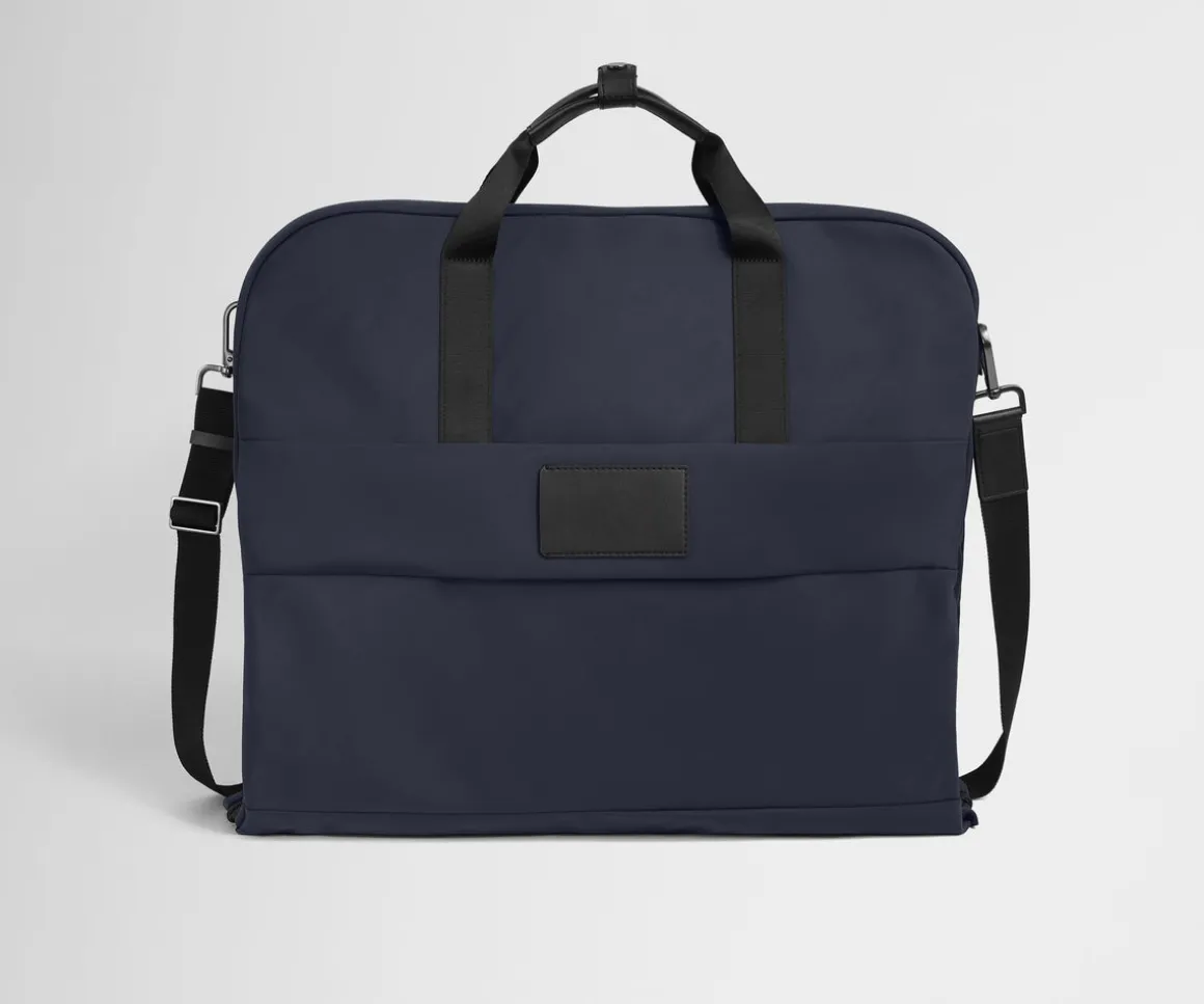 Garment Bag in Navy Blue