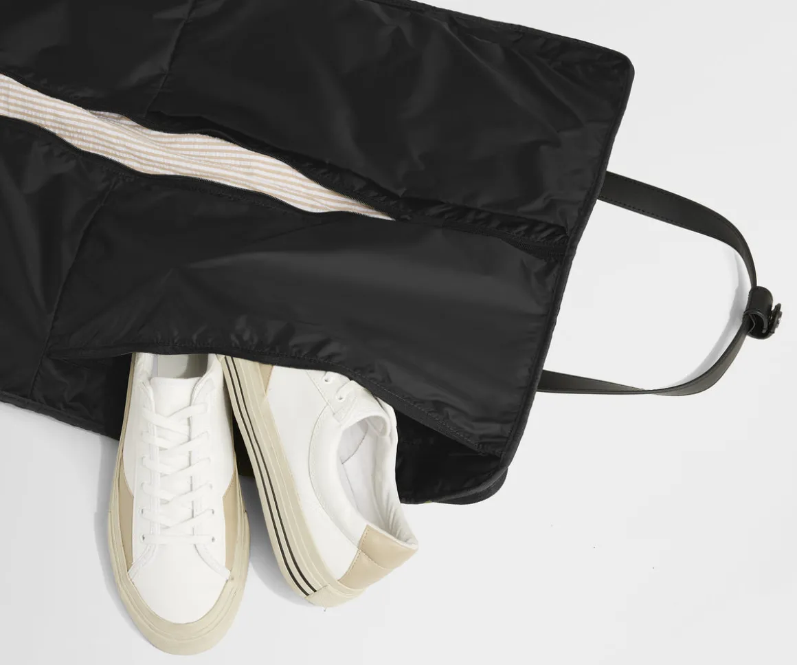 Garment Duffle in Jet Black