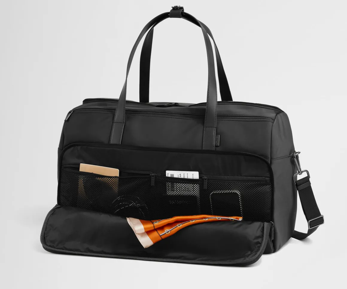 Garment Duffle in Jet Black