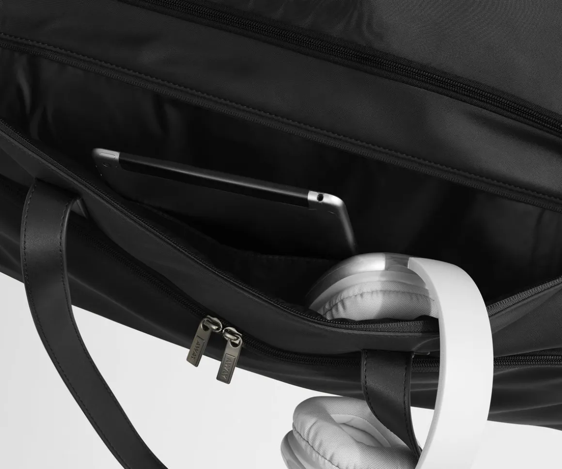 Garment Duffle in Jet Black