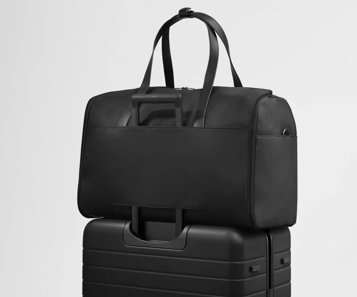 Garment Duffle in Jet Black