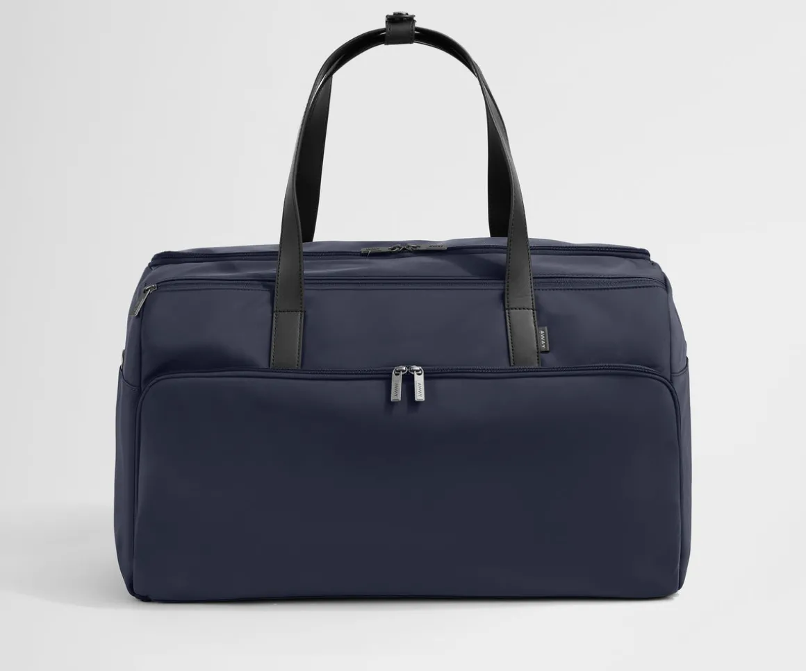 Garment Duffle in Navy Blue