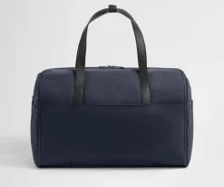 Garment Duffle in Navy Blue