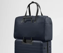 Garment Duffle in Navy Blue