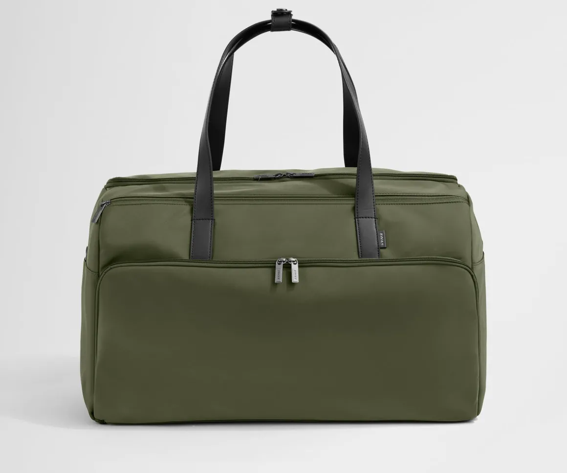 Garment Duffle in Olive Green