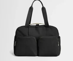 Gym Bag in Jet Black