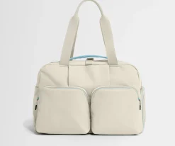 Gym Bag in Salt White