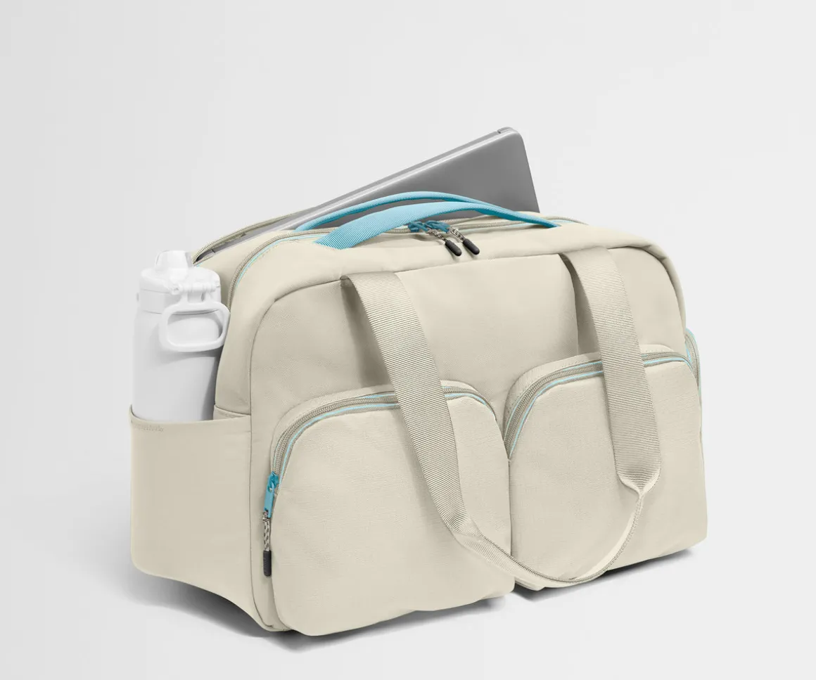 Gym Bag in Salt White