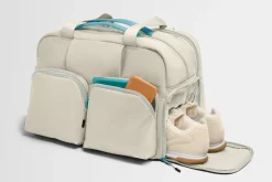 Gym Bag in Salt White
