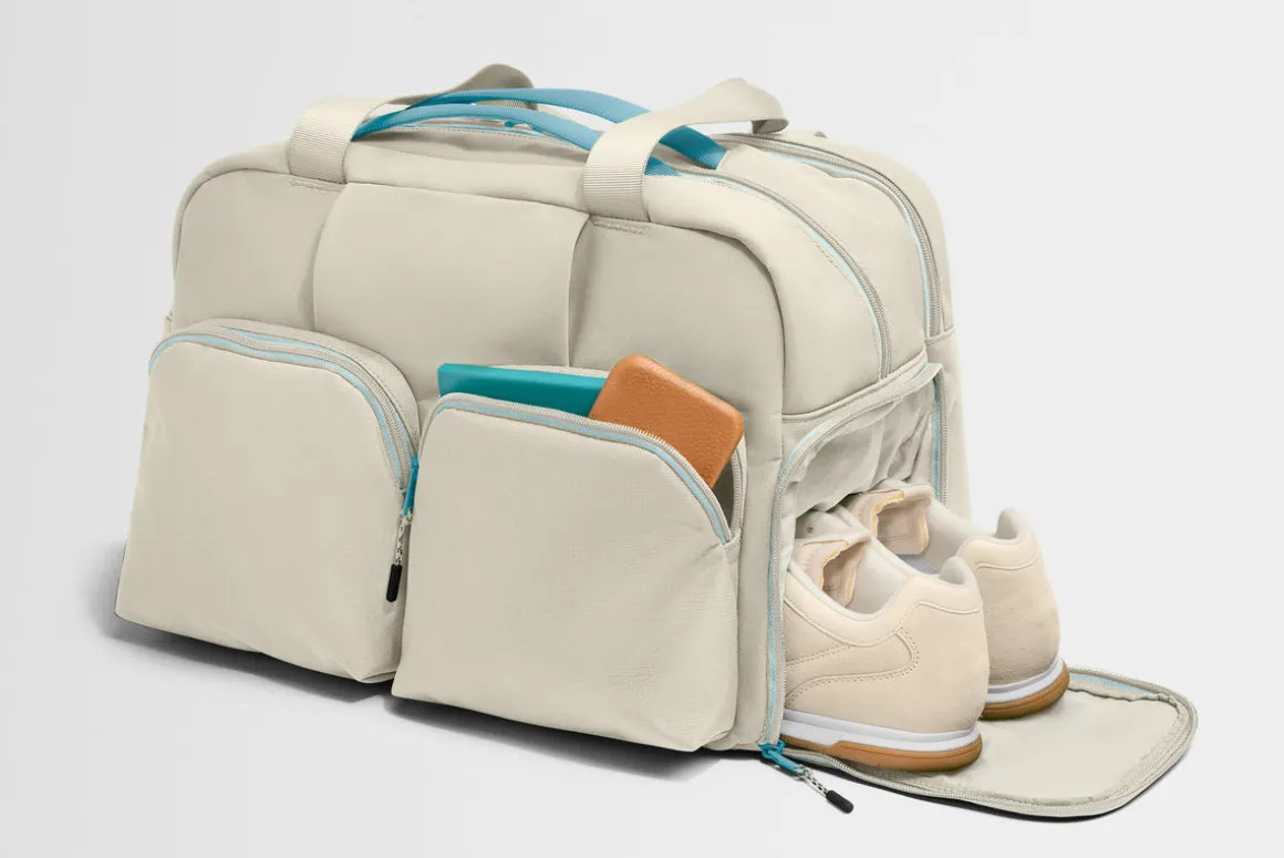 Gym Bag in Salt White