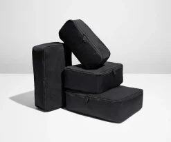 Insider Packing Cubes (Set of 4) in Jet Black