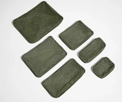 Insider Packing Cubes (Set of 6) in Olive Green