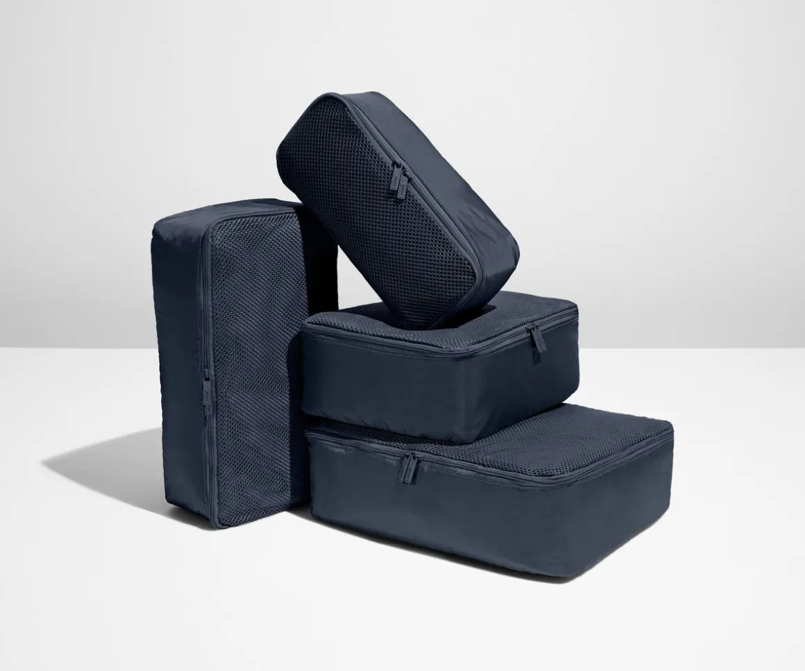 Insider Packing Cubes (Set of 4) in Navy Blue