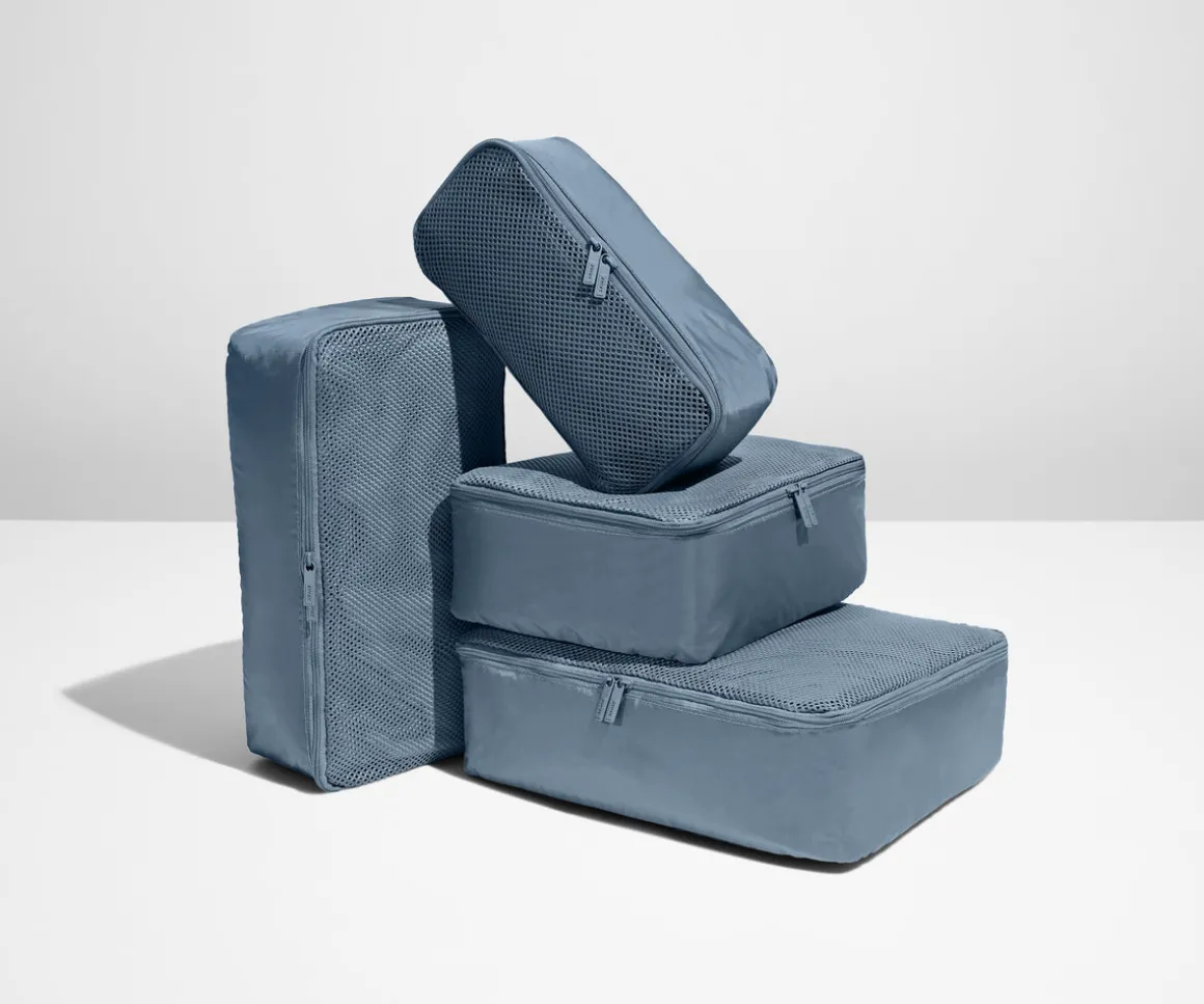 Insider Packing Cubes (Set of 4) in Coast Blue