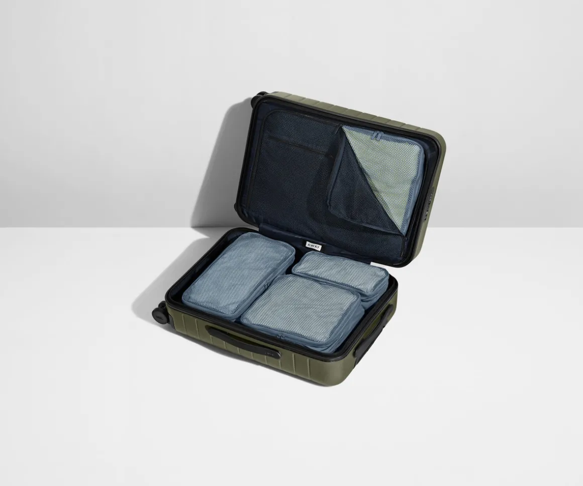 Insider Packing Cubes (Set of 4) in Coast Blue