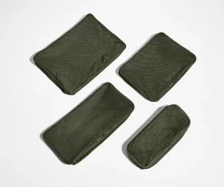 Insider Packing Cubes (Set of 4) in Olive Green