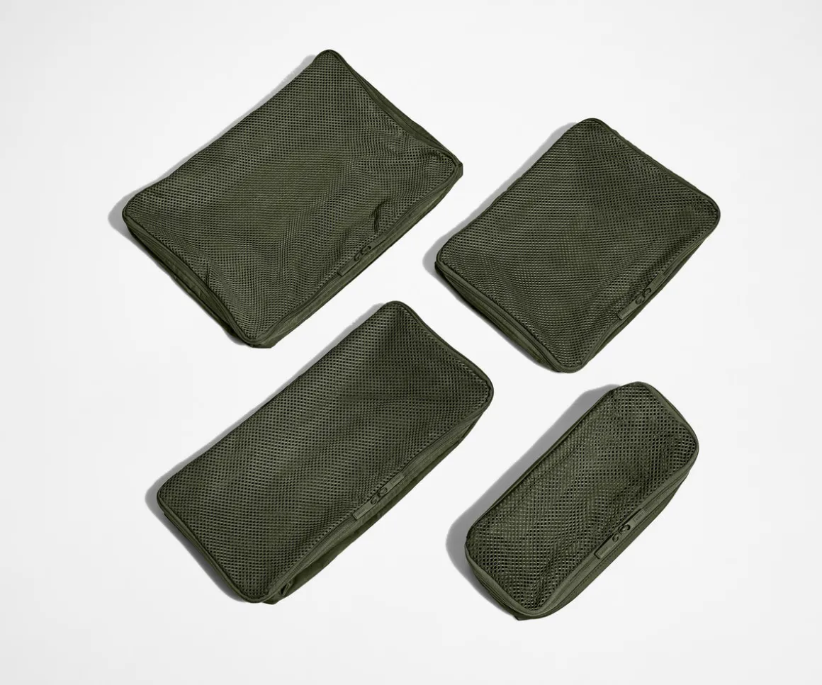 Insider Packing Cubes (Set of 4) in Olive Green