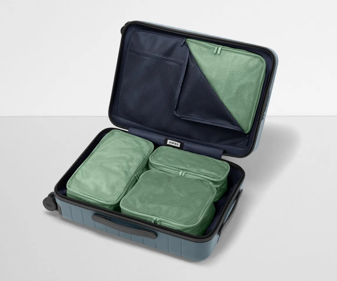 Insider Packing Cubes (Set of 4) in Sea Green