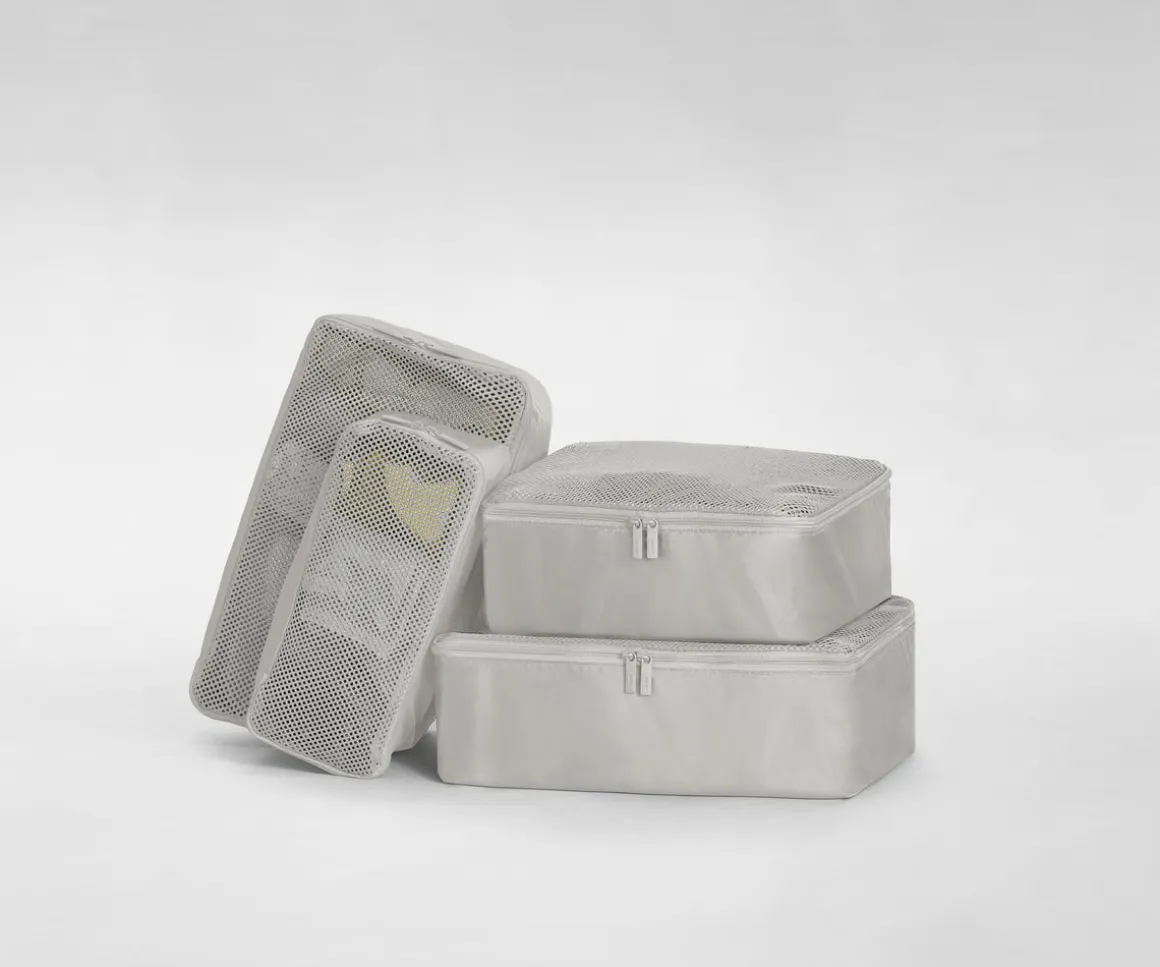 Insider Packing Cubes (Set of 4) in Cloud Gray