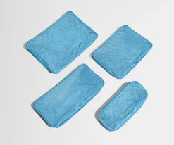 Insider Packing Cubes (Set of 4) in Opal Blue