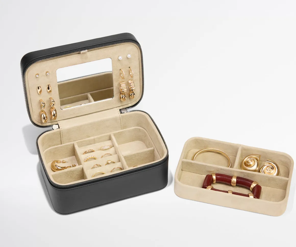 Keepsake Jewelry Case in Black Tie