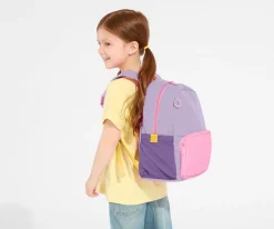 Kids Backpack in Butterfly Purple