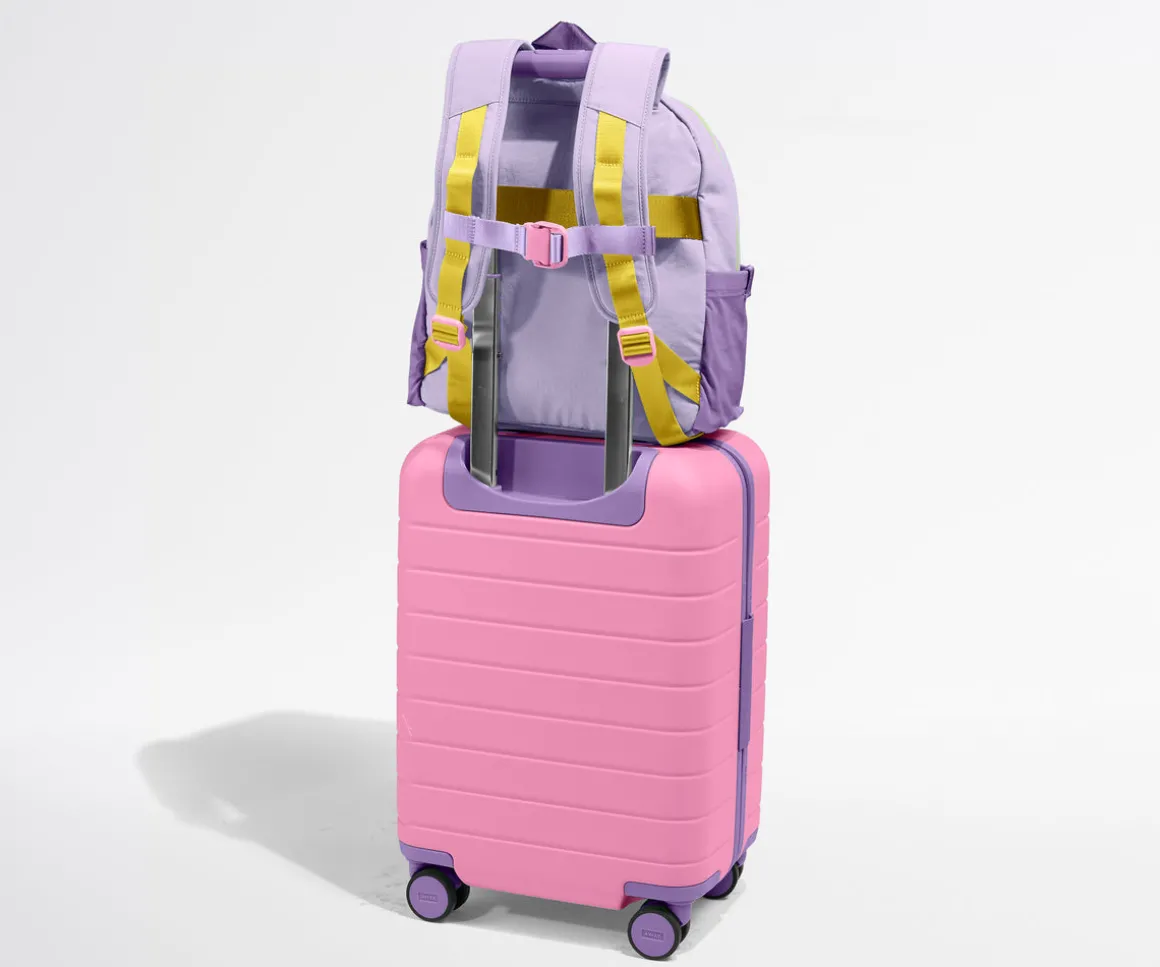Kids Backpack in Butterfly Purple