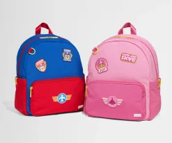 Kids Backpack in Skye Pilot Pink