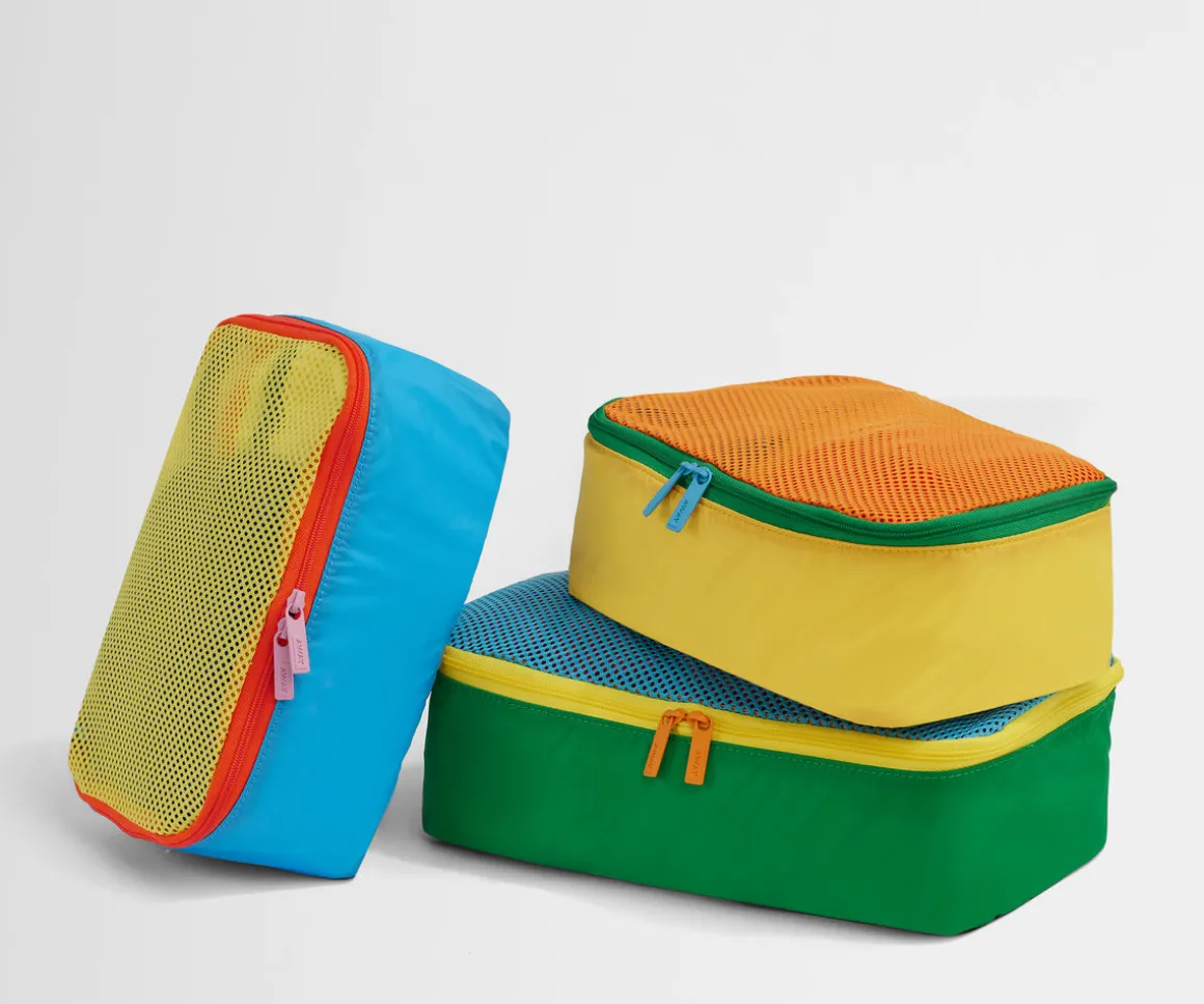 Kids Packing Cubes in Fruit Punch
