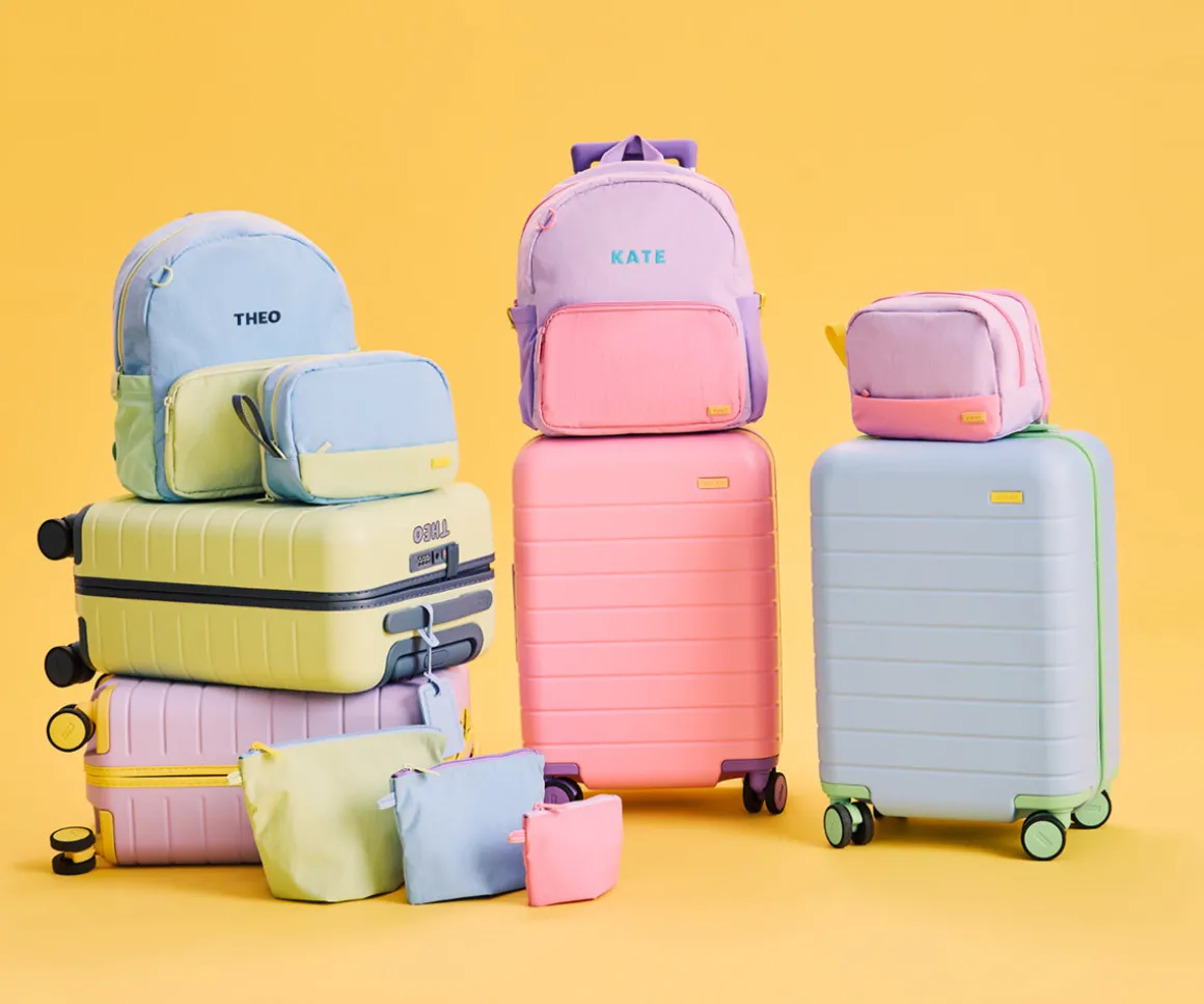 Kids Packing Cubes in Garden Mix