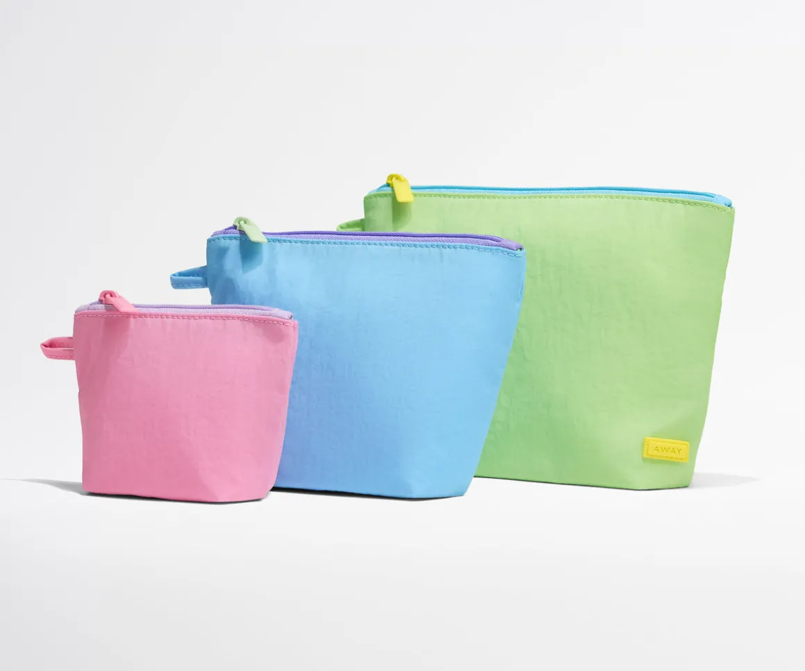 Kids Pouch Set in Garden Mix