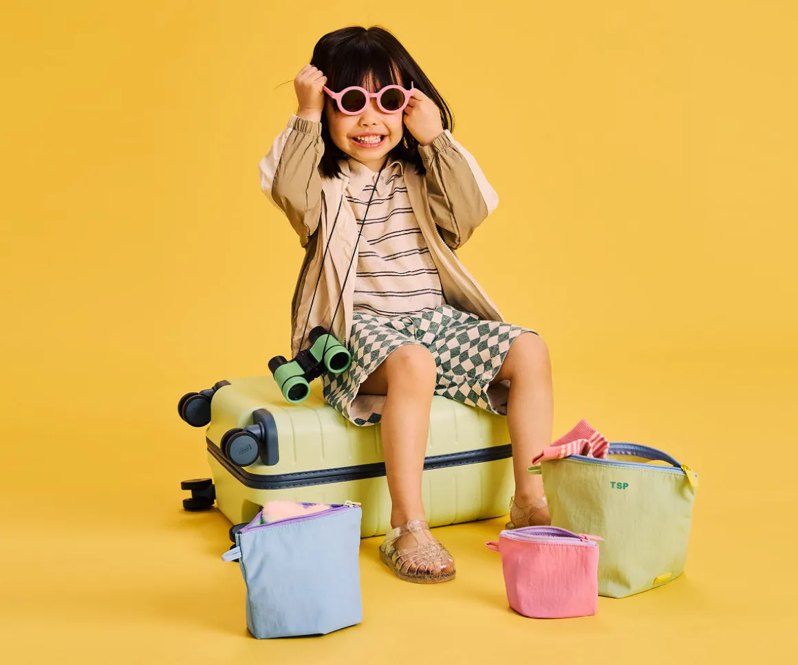 Kids Pouch Set in Garden Mix
