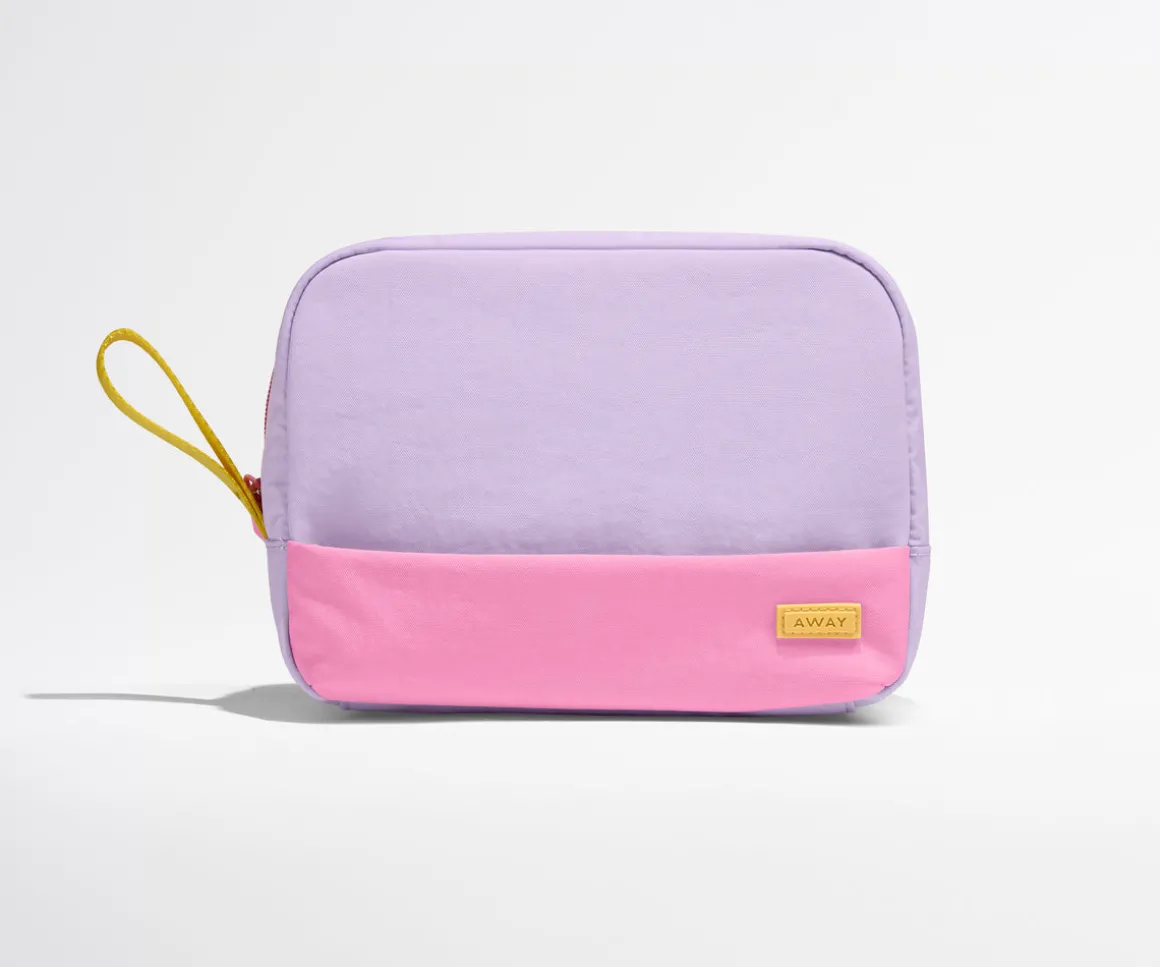 Kids Toiletry Bag in Butterfly Purple