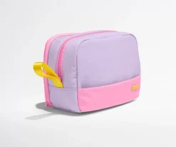 Kids Toiletry Bag in Butterfly Purple