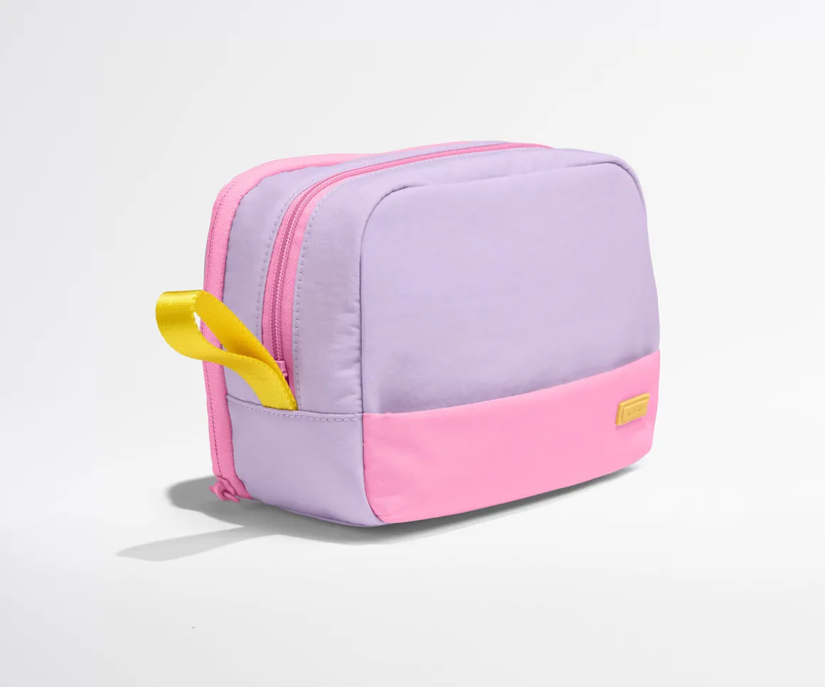 Kids Toiletry Bag in Butterfly Purple